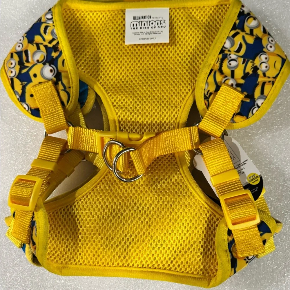 Dog Large Harness - Yellow and Blue 2 ct Lot